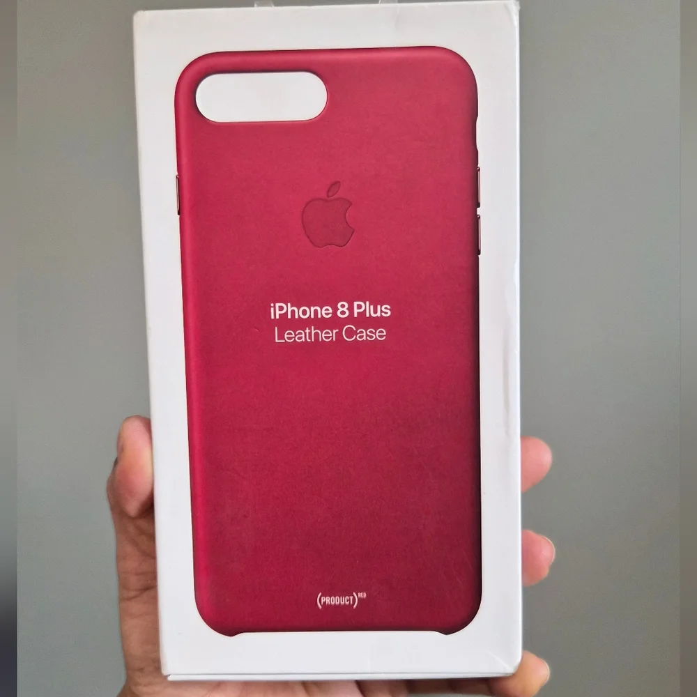 iPhone 8 plus leather case